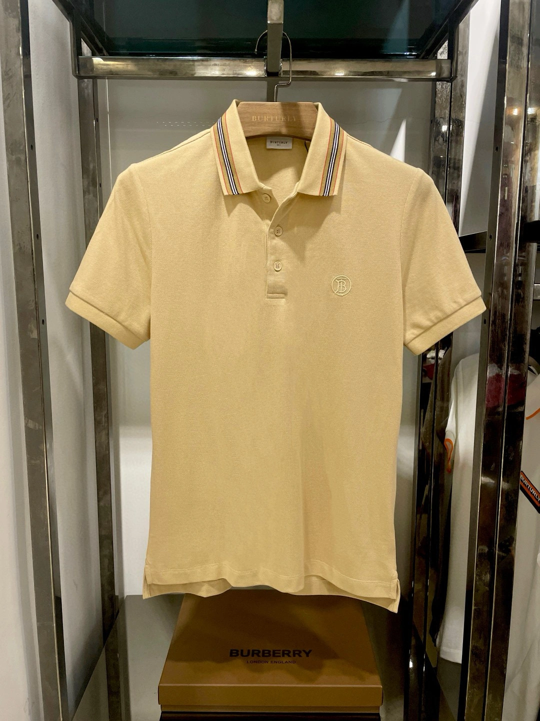 wg.luxury- 2ur25rry embroidery cotton Polo 5Colour item:E-F409C0932-4